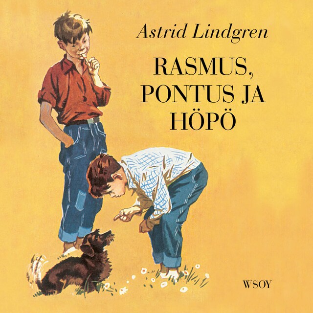 Kirjankansi teokselle Rasmus, Pontus ja Höpö
