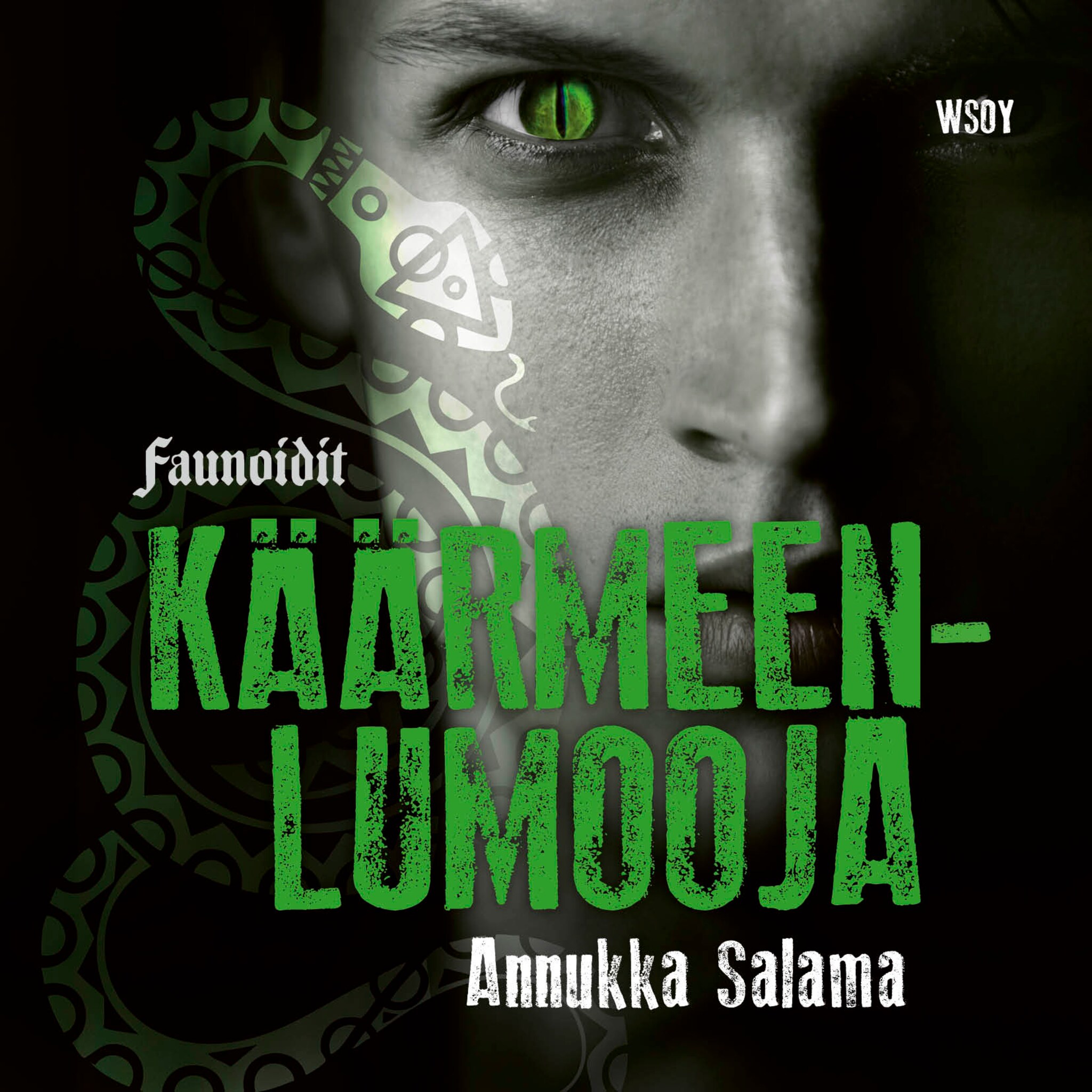 Äänikirjan Käärmeenlumooja kansikuva
