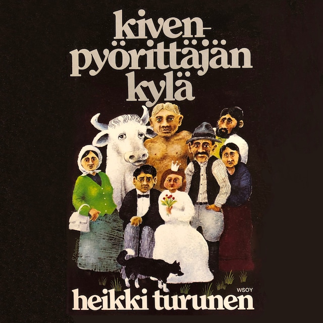 Book cover for Kivenpyörittäjän kylä