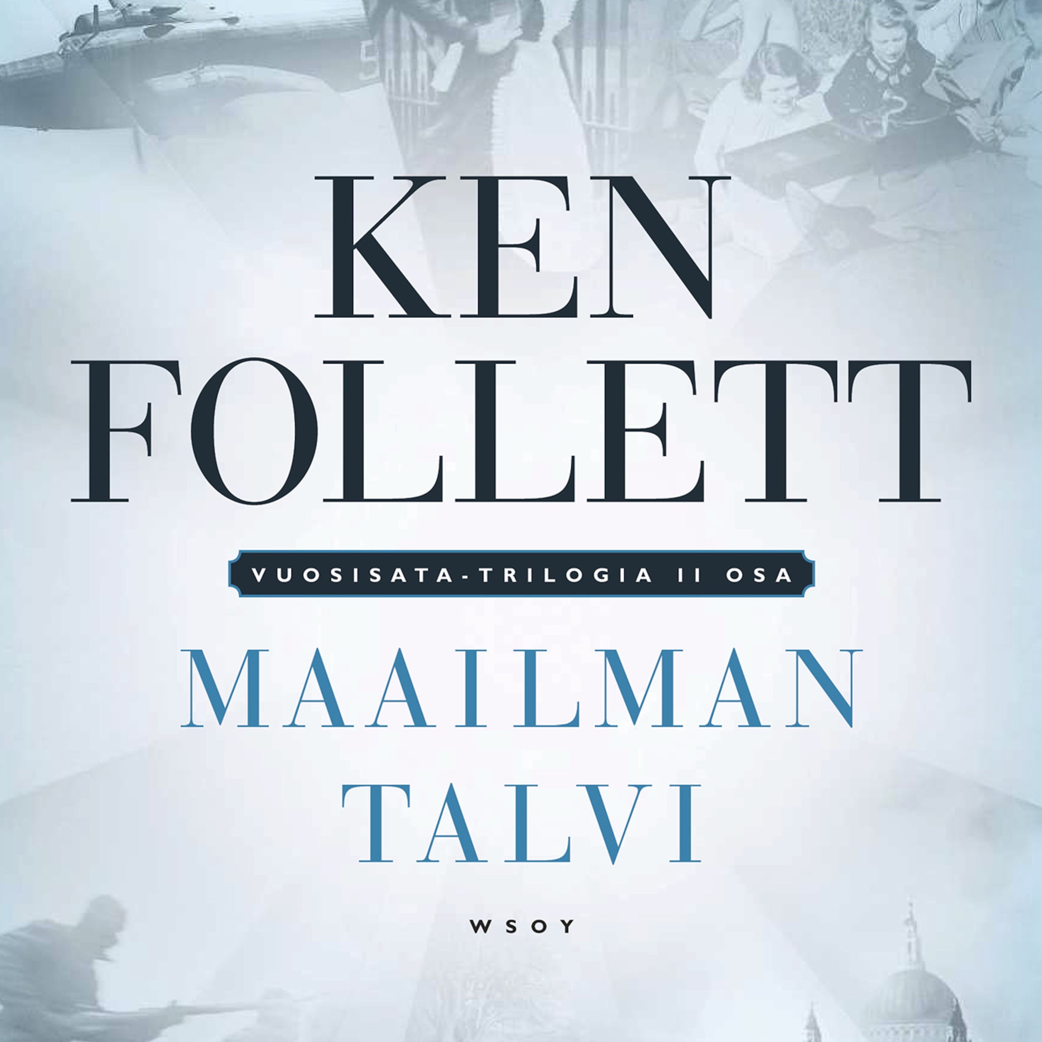 Äänikirjan Maailman talvi kansikuva