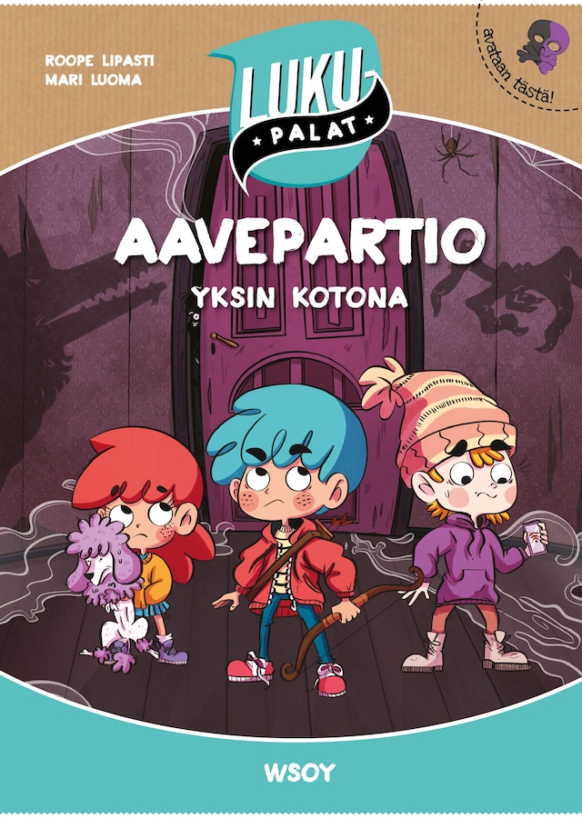 Book cover for Aavepartio yksin kotona (e-äänikirja)