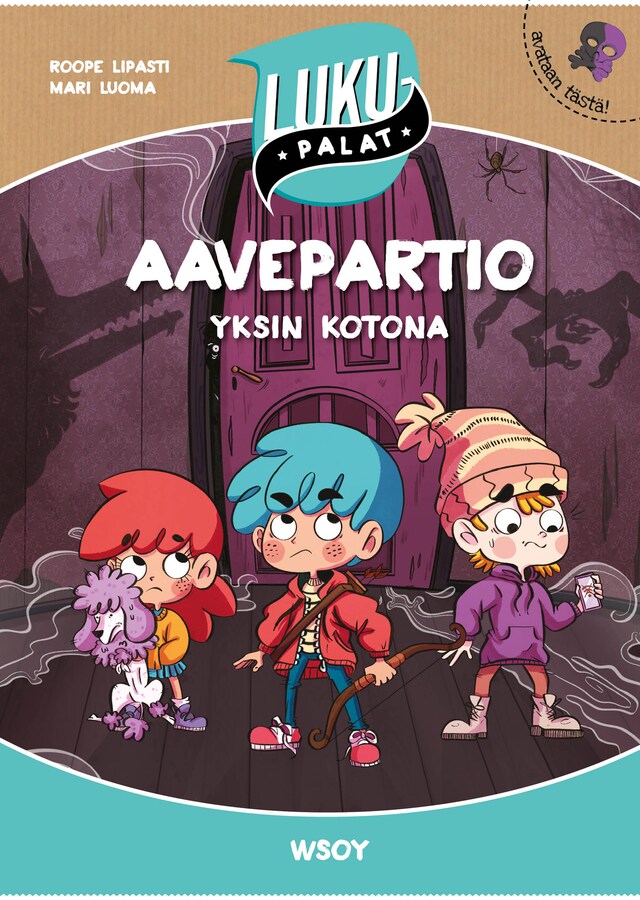 Portada de libro para Aavepartio yksin kotona (e-äänikirja)