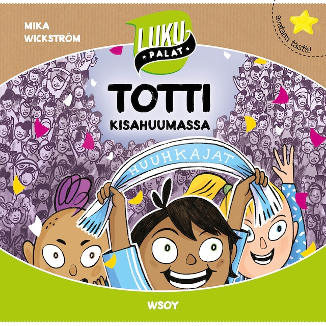 Okładka książki dla Totti kisahuumassa