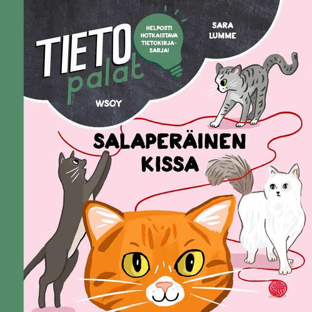 Buchcover für Tietopalat: Salaperäinen kissa