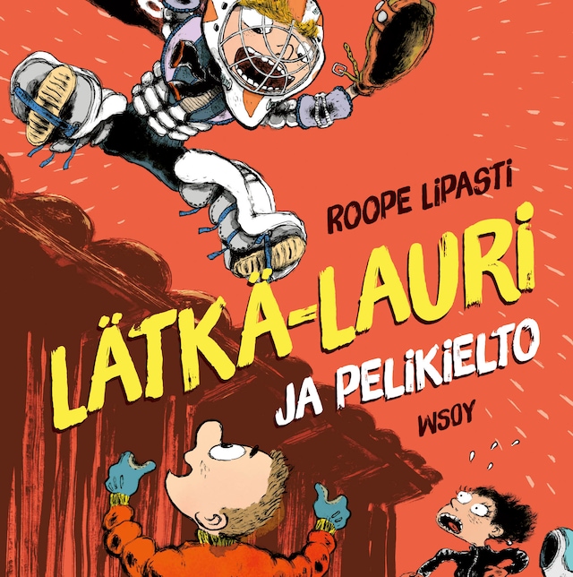 Buchcover für Lätkä-Lauri ja pelikielto