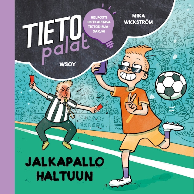 Boekomslag van Tietopalat: Jalkapallo haltuun