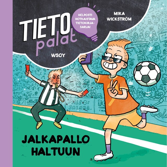 Book cover for Tietopalat: Jalkapallo haltuun