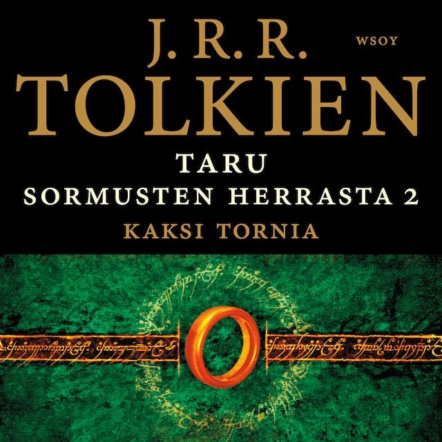 Book cover for Taru Sormusten herrasta: Kaksi tornia