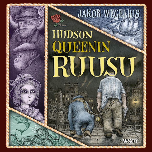 Book cover for Hudson Queenin ruusu