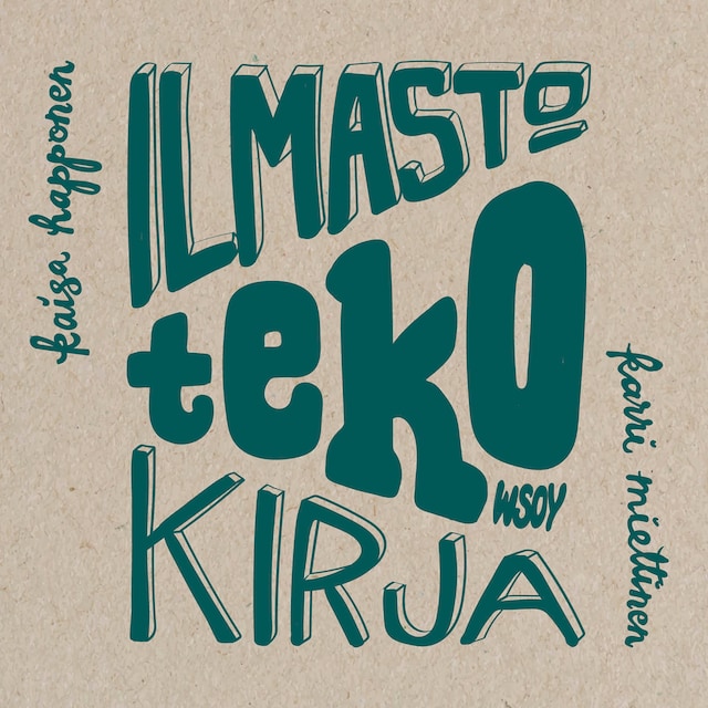 Copertina del libro per Ilmastotekokirja