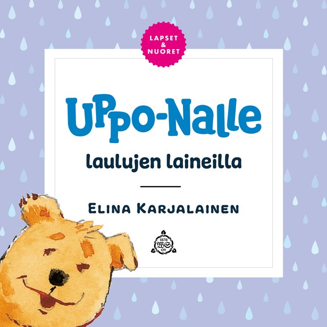 Kirjankansi teokselle Uppo-Nalle laulujen laineilla