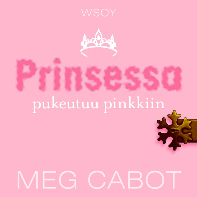 Book cover for Prinsessa pukeutuu pinkkiin