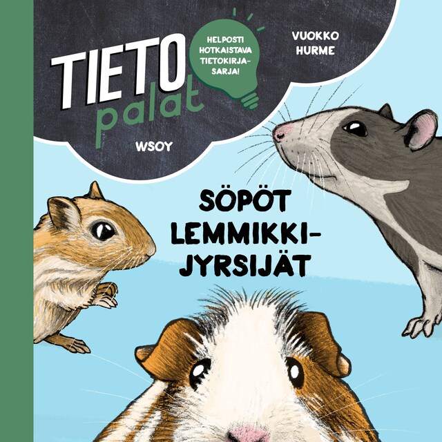 Boekomslag van Tietopalat: Söpöt lemmikkijyrsijät