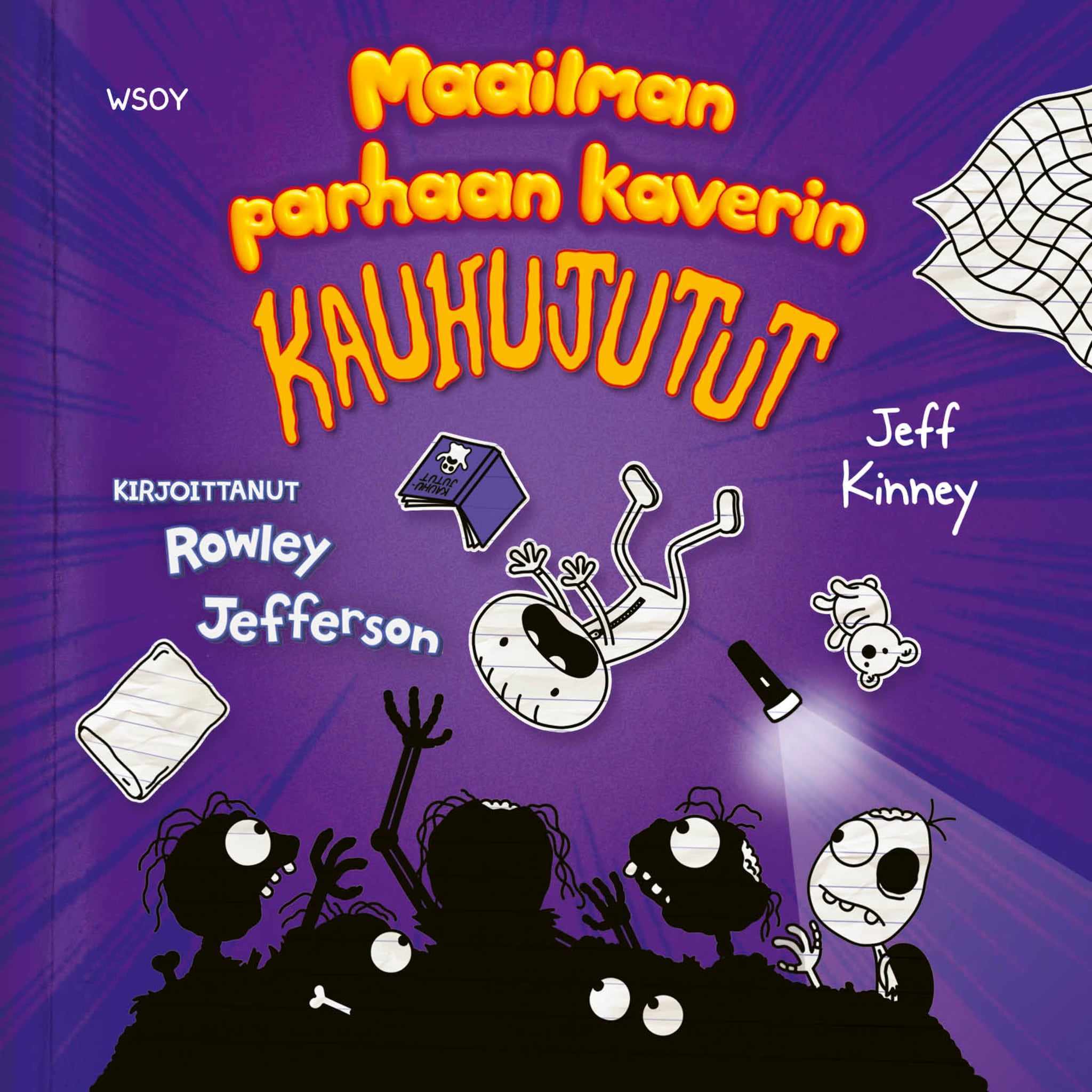 Maailman parhaan kaverin kauhujutut. Kirjoittanut Rowley Jefferson