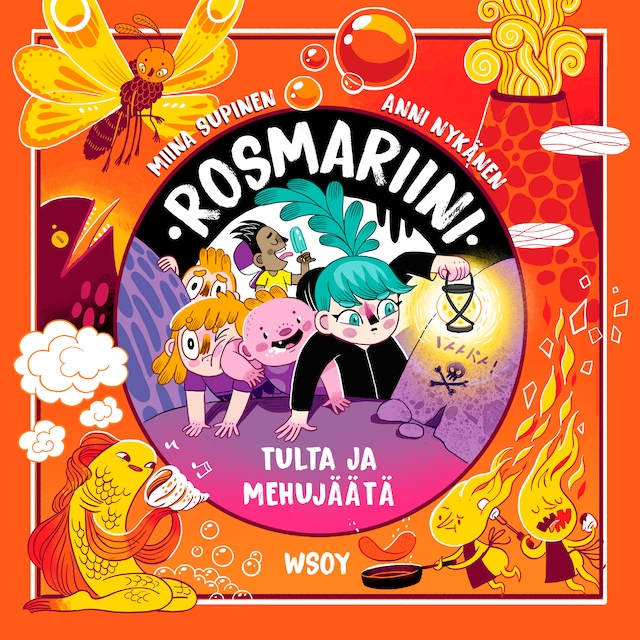 Okładka książki dla Rosmariini: Tulta ja mehujäätä