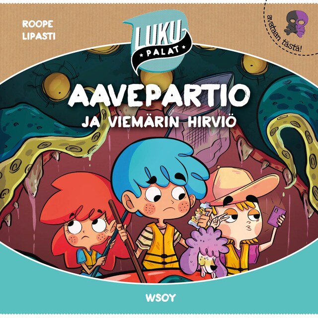 Book cover for Aavepartio ja viemärin hirviö
