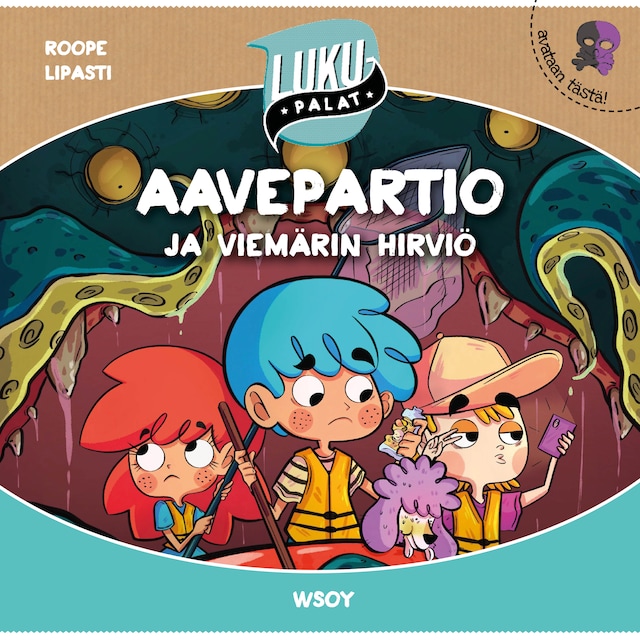 Buchcover für Aavepartio ja viemärin hirviö