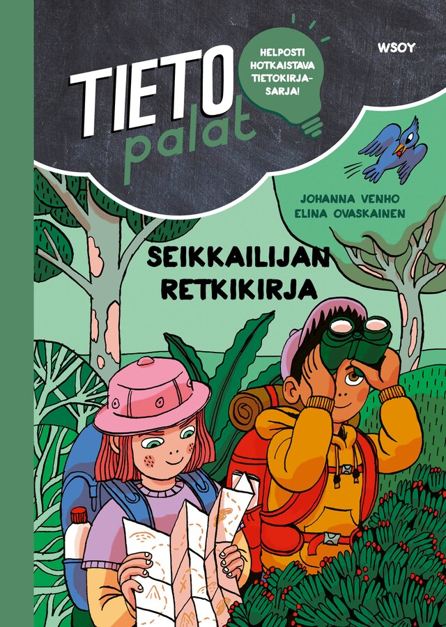 Kirjankansi teokselle Tietopalat: Seikkailijan retkikirja (e-äänikirja)