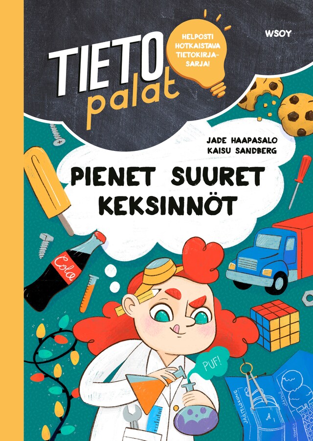 Okładka książki dla Tietopalat: Pienet suuret keksinnöt (e-äänikirja)
