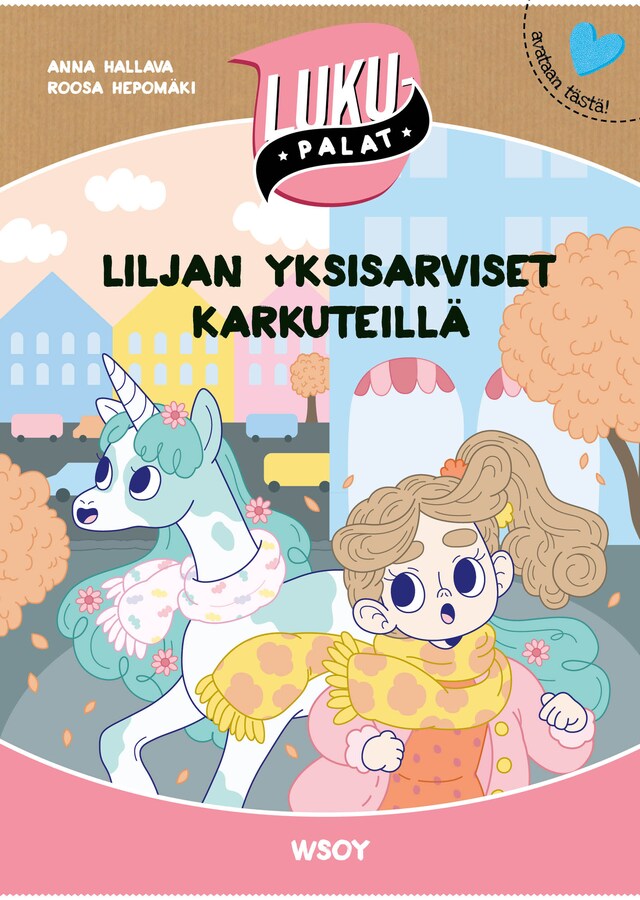 Book cover for Liljan yksisarviset karkuteillä (e-äänikirja)