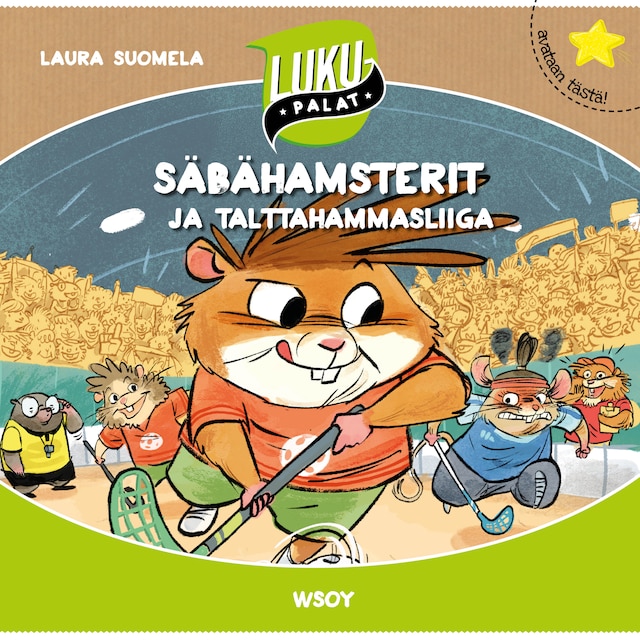 Book cover for Säbähamsterit ja Talttahammasliiga