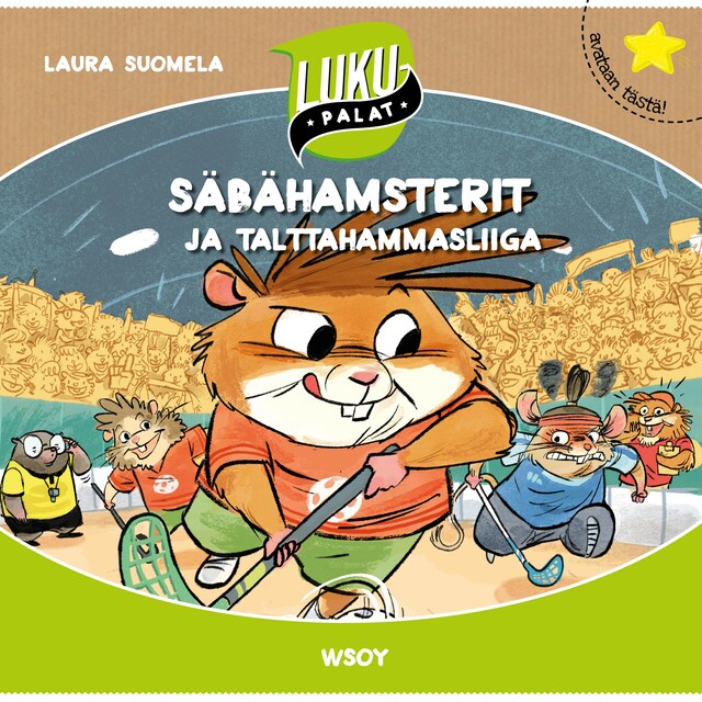 Book cover for Säbähamsterit ja Talttahammasliiga