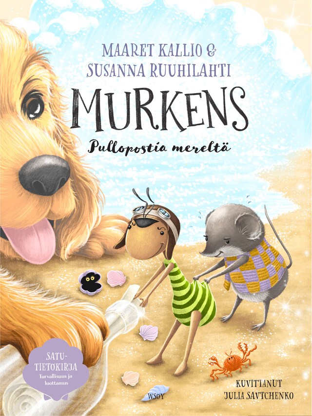 Portada de libro para Murkens: Pullopostia mereltä (e-äänikirja)