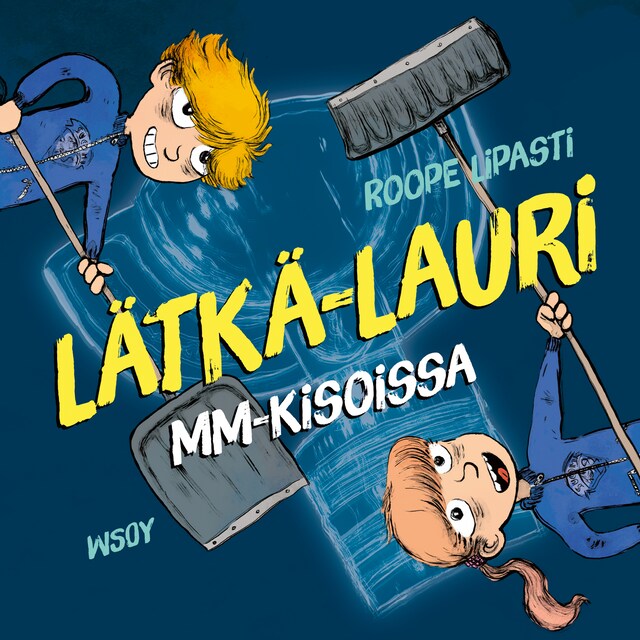 Copertina del libro per Lätkä-Lauri MM-kisoissa