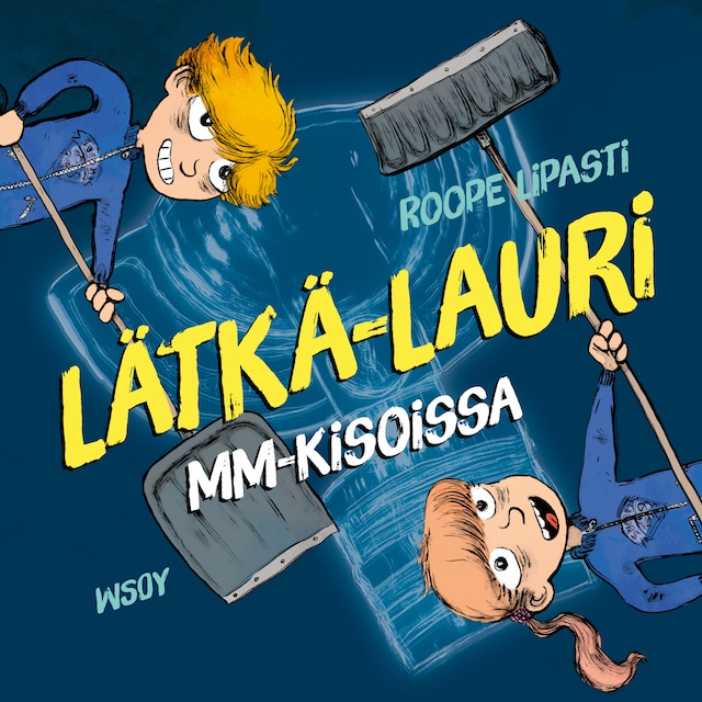 Buchcover für Lätkä-Lauri MM-kisoissa