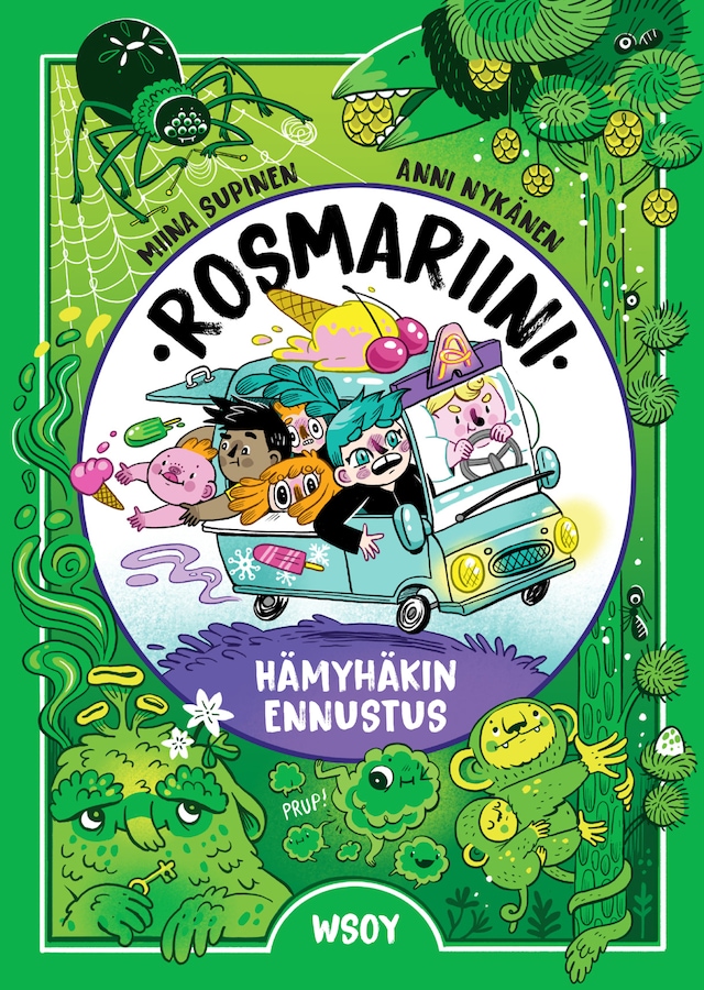 Kirjankansi teokselle Rosmariini - Hämyhäkin ennustus (e-äänikirja)