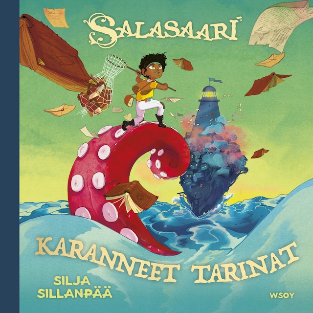 Book cover for Salasaari: Karanneet tarinat