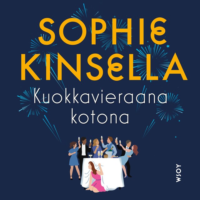 Book cover for Kuokkavieraana kotona