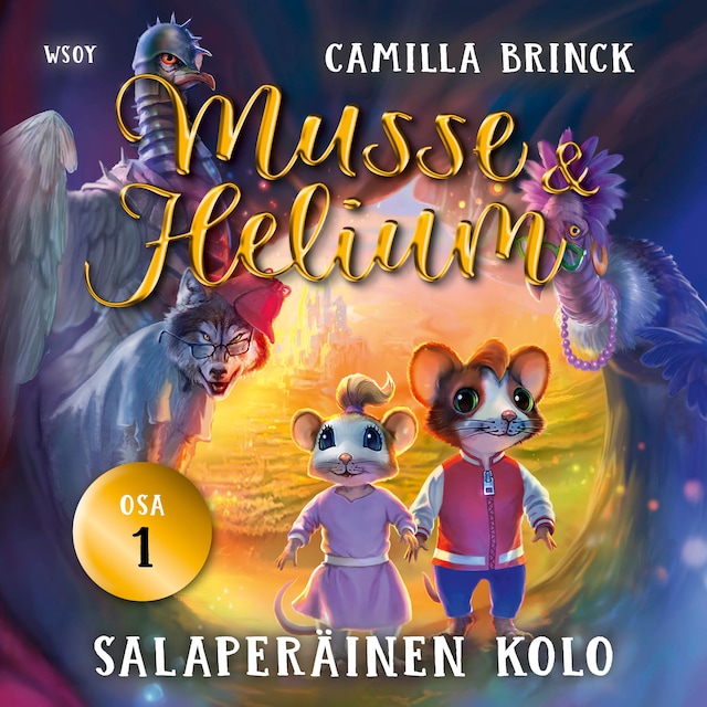 Buchcover für Musse ja Helium 1: Salaperäinen kolo