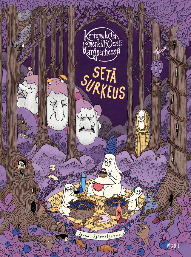 Book cover for Kertomuksia merkillisestä kaniperheestä: Setä Surkeus (e-äänikirja)