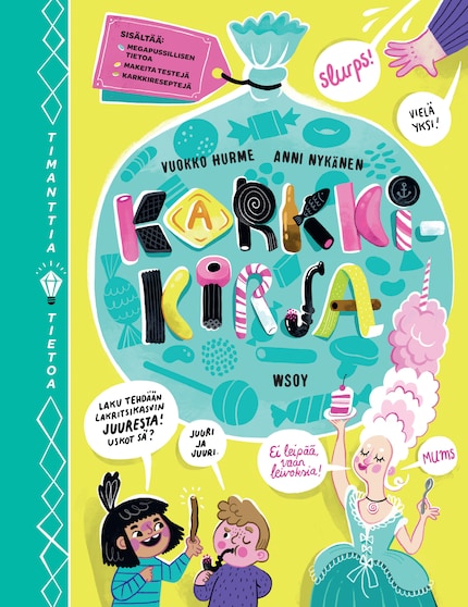 Timanttia tietoa: Karkkikirja (e-äänikirja) bookCoverFor