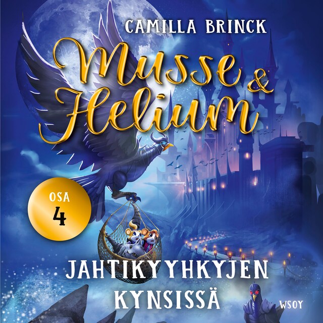 Book cover for Musse ja Helium 4: Jahtikyyhkyjen kynsissä