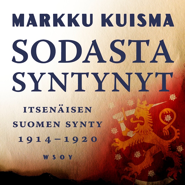 Book cover for Sodasta syntynyt