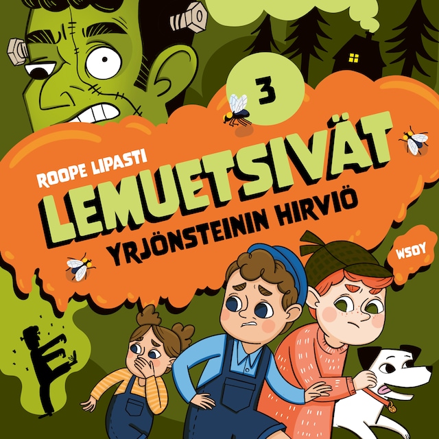 Couverture de livre pour Lemuetsivät 3: Yrjönsteinin hirviö