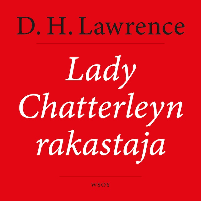Okładka książki dla Lady Chatterleyn rakastaja