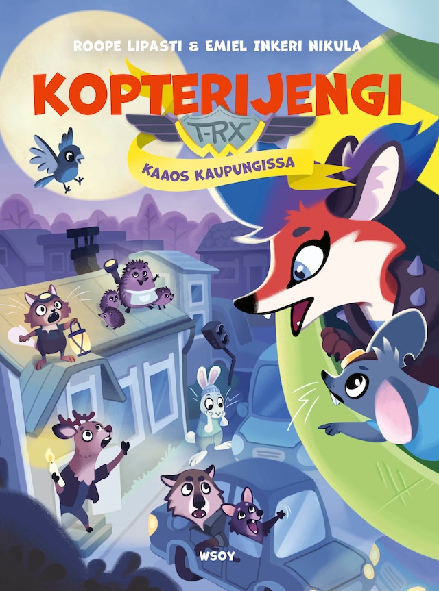 Book cover for Kopterijengi T-RX 3: Kaaos kaupungissa (e-äänikirja)