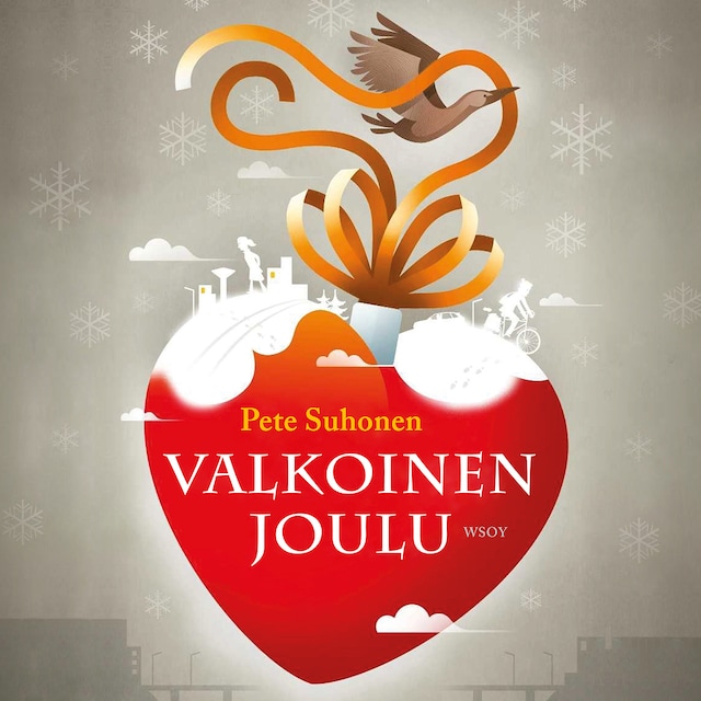 Book cover for Valkoinen joulu