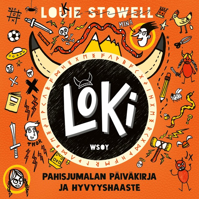 Book cover for Loki: Pahisjumalan päiväkirja ja hyvyyshaaste