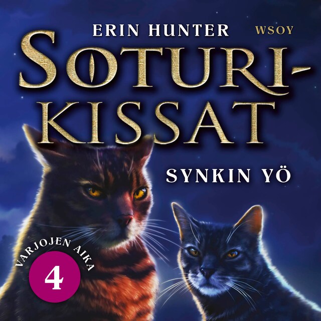 Book cover for Soturikissat: Varjojen aika 4: Synkin yö