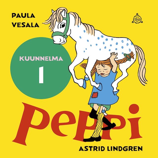 Book cover for Peppi muuttaa Huvikumpuun. Kuunnelma osa 1