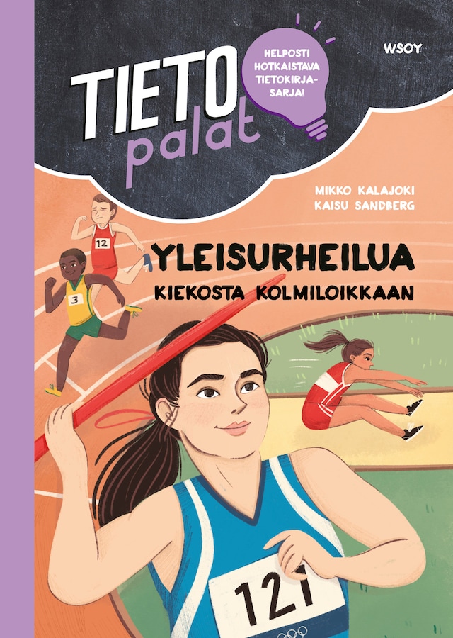 Book cover for Tietopalat: Yleisurheilua kiekosta kolmiloikkaan (e-äänikirja)