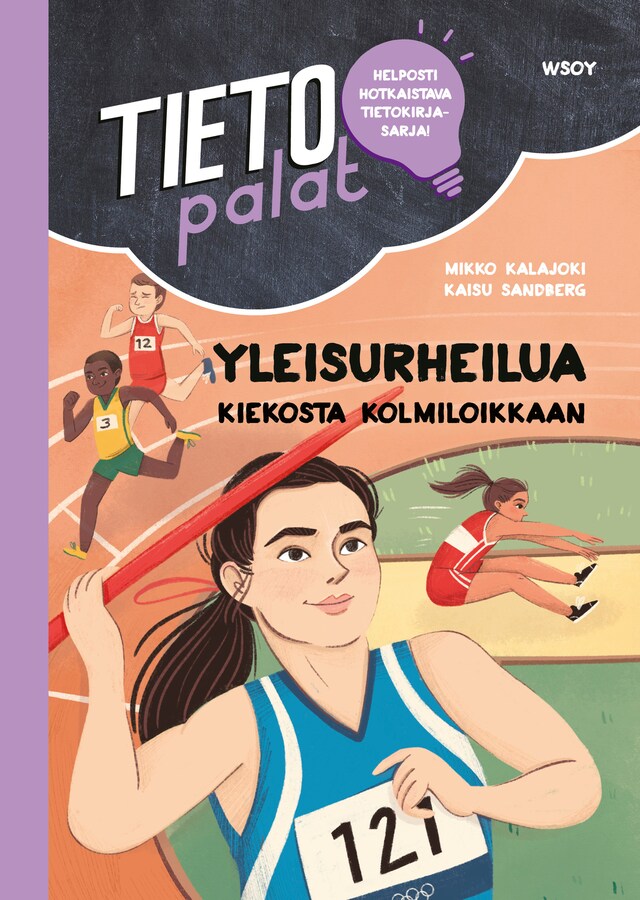 Copertina del libro per Tietopalat: Yleisurheilua kiekosta kolmiloikkaan (e-äänikirja)