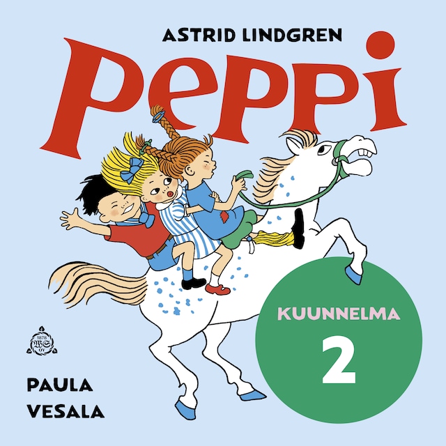 Okładka książki dla Peppi keksii uuden sanan. Kuunnelma osa 2