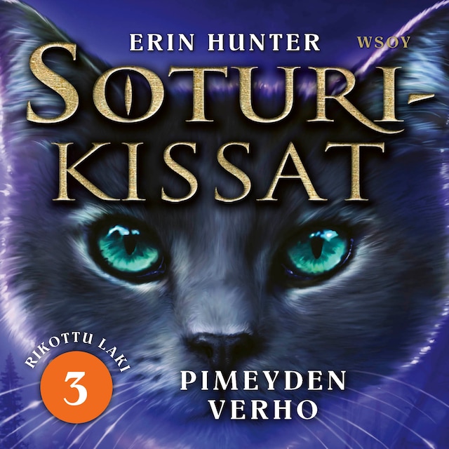 Couverture de livre pour Soturikissat: Rikottu laki 3: Pimeyden verho