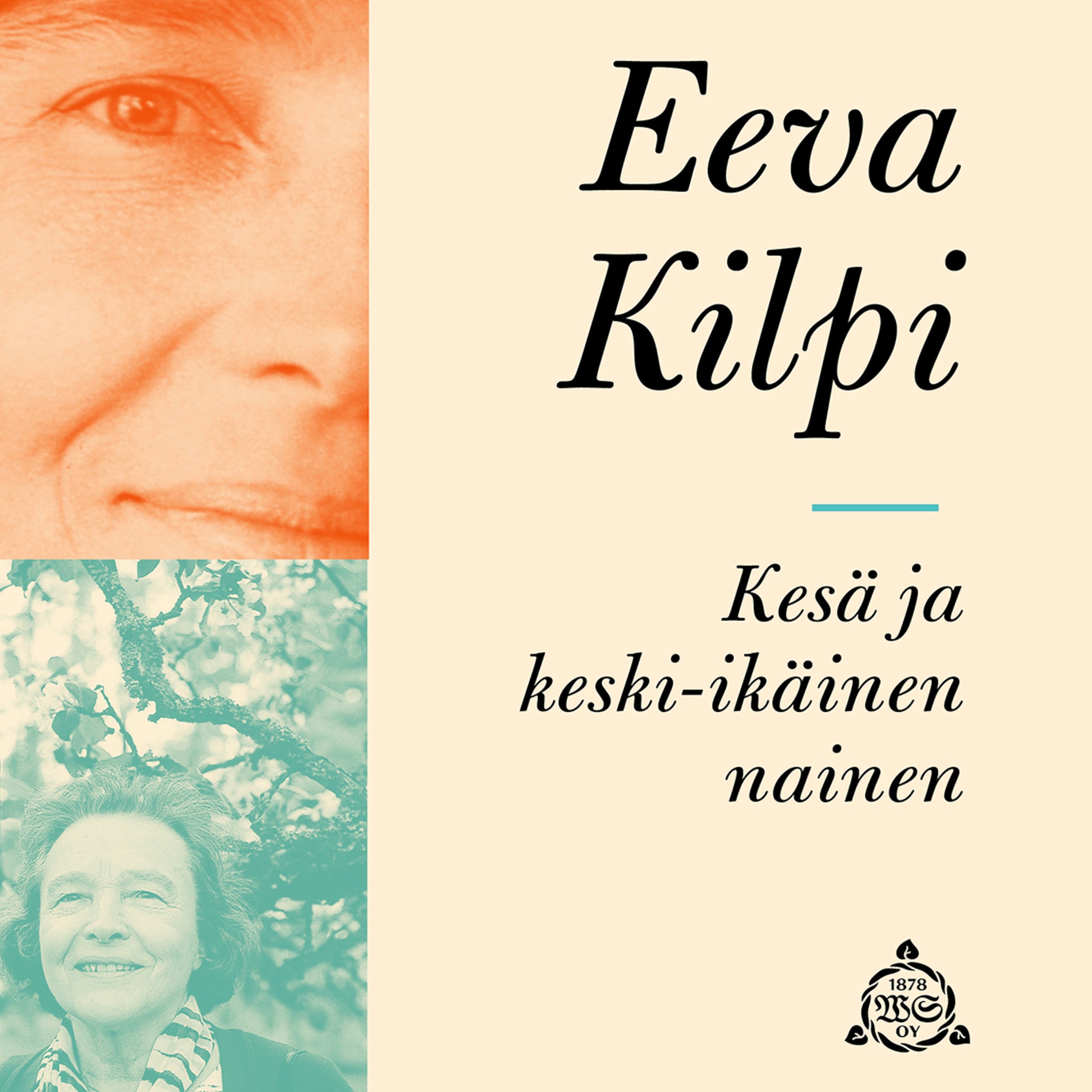 Äänikirjan Kesä ja keski-ikäinen nainen kansikuva