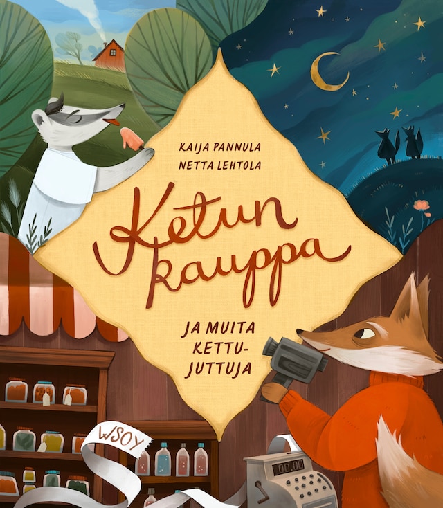 Book cover for Ketun kauppa ja muita kettujuttuja (e-äänikirja)